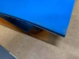 Silicone Sheet Blue 1x1.2